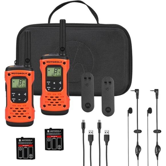 Portable FRS, T605_H2O, Talkabout, Two-Way Radios Walkie Talkie Emergency - Picture 5 of 8